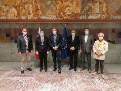 17 September 2021 The Chairman of the Committee on the Diaspora and Serbs in the Milimir Vujadinovic continues his visit to Ljubljana